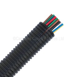 Sealey Cable Sleeving Convoluted Split 22-27mm 10m